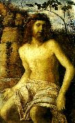 Giovanni Bellini den tornekronte kristus painting
